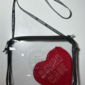 Human Made Clear PVC Crossbody Bag – Brand New